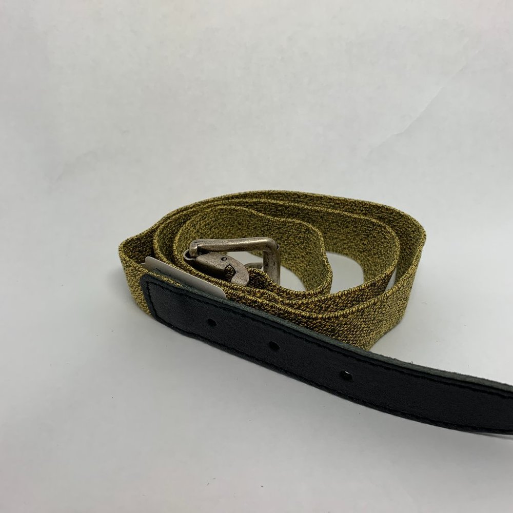 37" Stretchable Belt with Cowhide